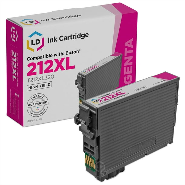 Magenta HOT Remanufactured Ink Cartridge Replacement for Epson 212 XL 212XL T212XL320 for Workforce WF-2830 WF-2850 Expression XP-4100 XP-4105 Printers Magenta HOT Remanufactured Ink Cartridge Replacement for Epson 212 XL 212XL T212XL320 for Workforce WF-2830 WF-2850 Expression XP-4100 XP-4105 Printers